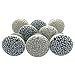 Set of 24 Blue and white hand painted ceramic pumpkin knobs cabinet drawer handles pulls
