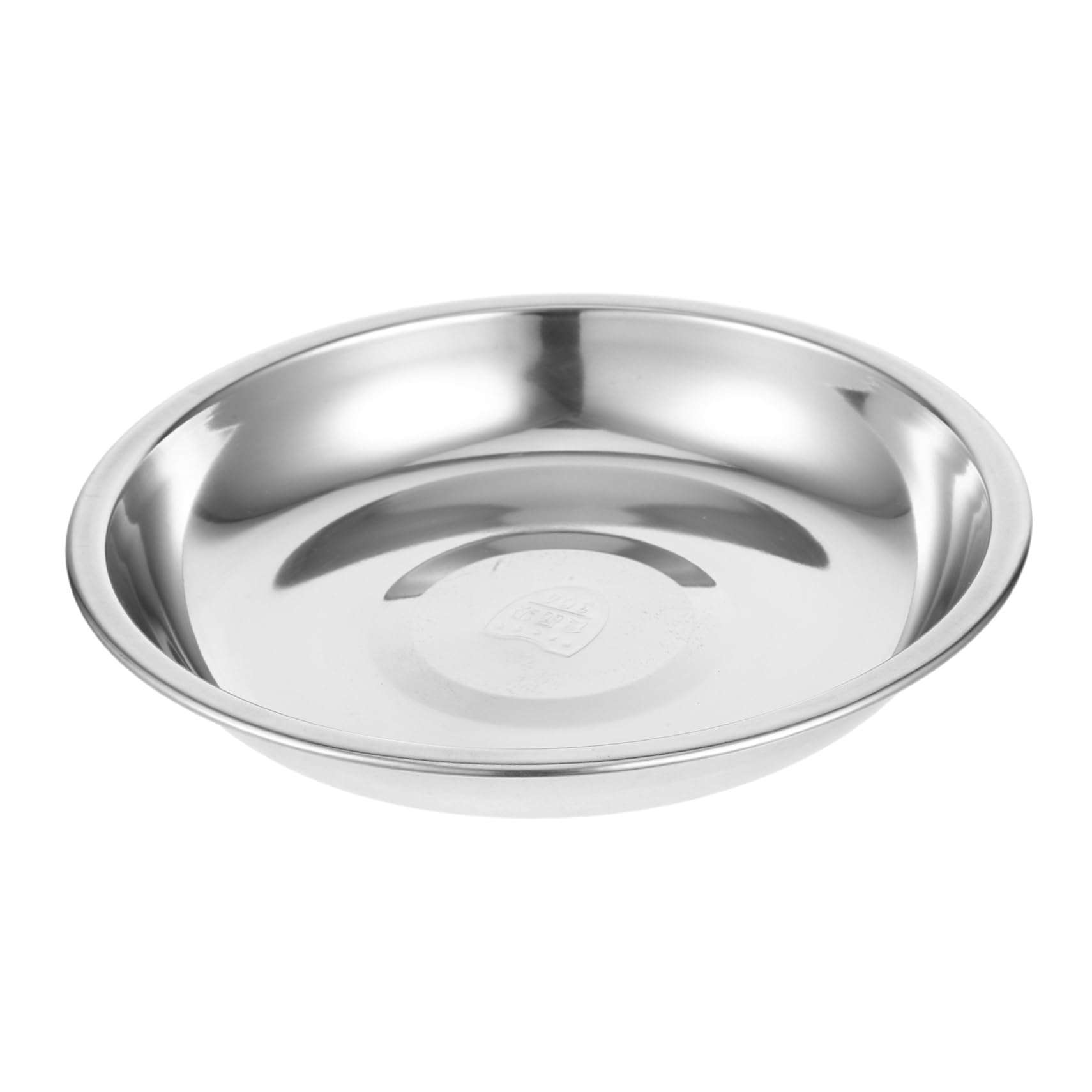 Unomor Round Serving Plate Appetizer Dish for Camping Parties and Gatherings Lightweight Cold Dish with Workmanship Versatile Use for Snacks and Meals