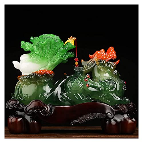 Estatuas de resina Feng Shui RLKHXBS para decoración de mesa y recepción 4