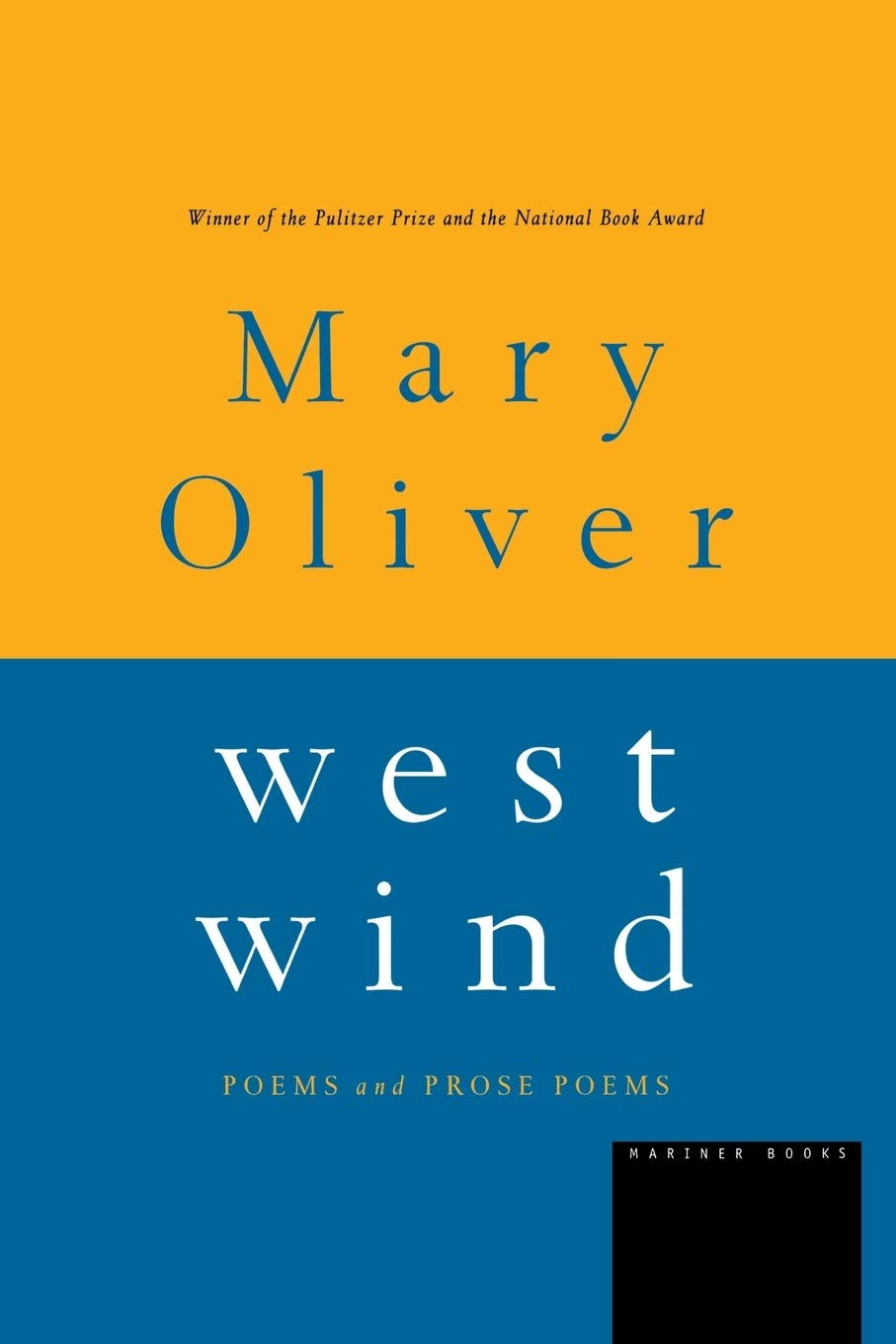 Ecco West Wind: Poems and Prose Poems