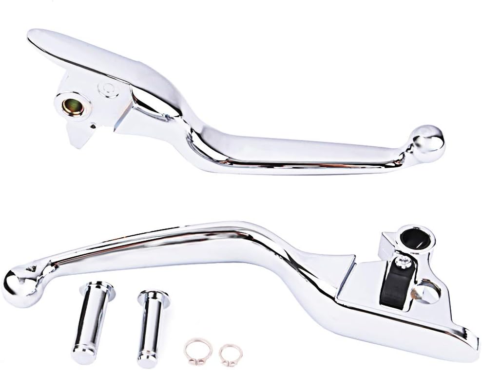 Brake Clutch Hand Levers for 18-Later Harley-Davidson Softail 36700209 (Chrome)