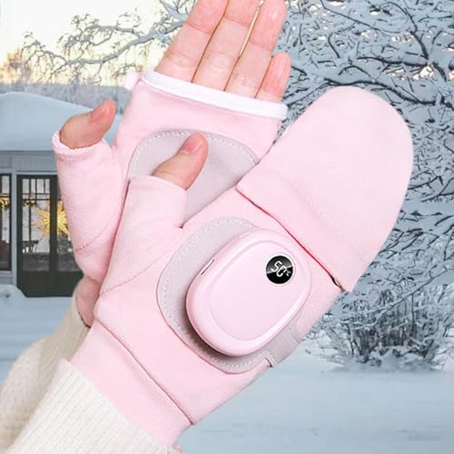 Guantes térmicos USB con 3 temperaturas ajustables para invierno unisex 2