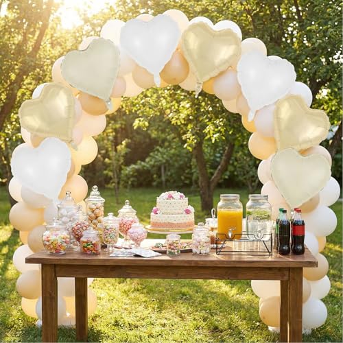 Image of 12 Pcs Colorful Heart Balloons,18 Inch Heart Foil Balloons Love Balloon Valentine Balloon for Birthday Party Wedding Engagement Party Baby Shower Valentine Day Decorations