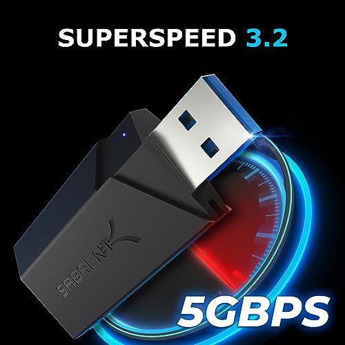 SABRENT Chiavetta USB lettore micro SD, Lettore