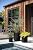 Veradek Demi Series Set of 3 Round Planters for Porch, Patio, Backyard | Durable Plastic-Concrete Material | Modern Décor for Tall Plants, Flowers