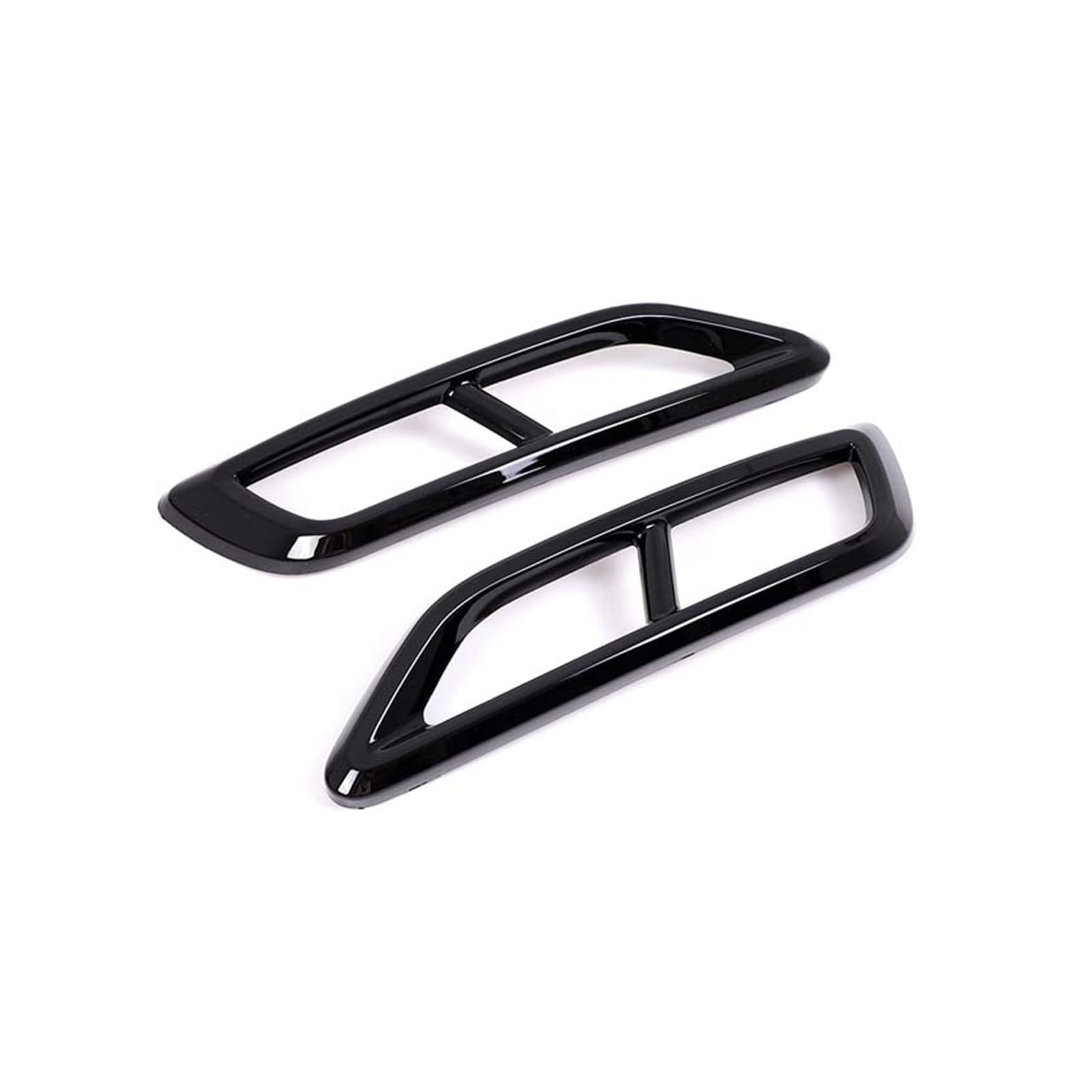 Auspuffblende Für VW TIGUAN 2 Ab 2016 - Edelstahl Endrohr In Silber