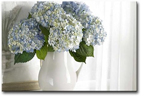 So Crazy Art Wall Art Painting Hydrangea In White Vase Pictures Prints On Canvas Flower The Picture Decor Oil For Home Modern Decoration Print For Girls Room