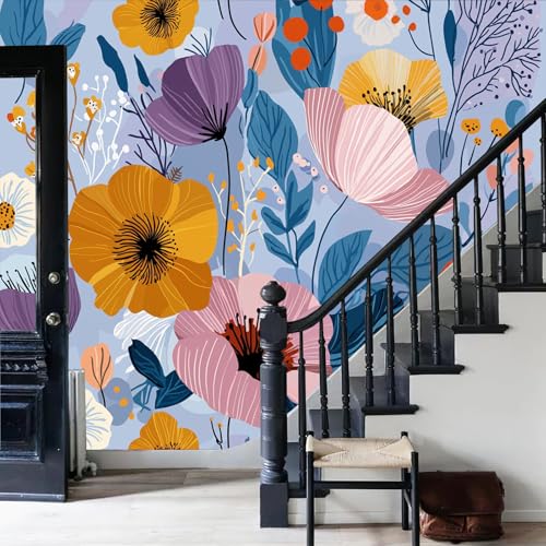 Murales papel tapiz azul cielo decorativos para transformar su dormitorio 6