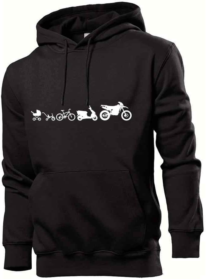 Evoluzione Del Ciclismo Ciclista Bicicletta Divertente Felpa Da