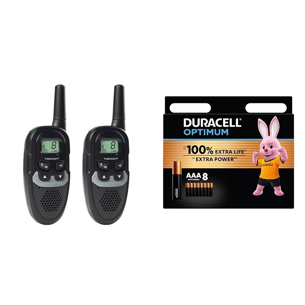 Talkie-walkie Topcom RC-6410 pour communiquer sans réseau avec piles