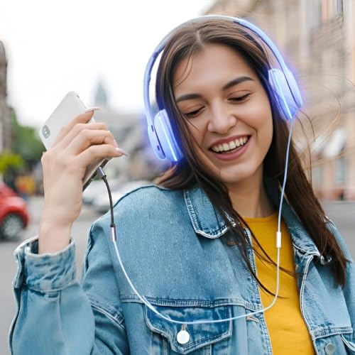 Image of Elebase Lightning to 3.5mm Headphone Adapter | AUX Audio Jack Converter Compatible for iPhone 14 /13 /12 /11 /X /8 | Hi-Fi Sound Quality | Durable Metal Design | iOS Compatible, Warranty