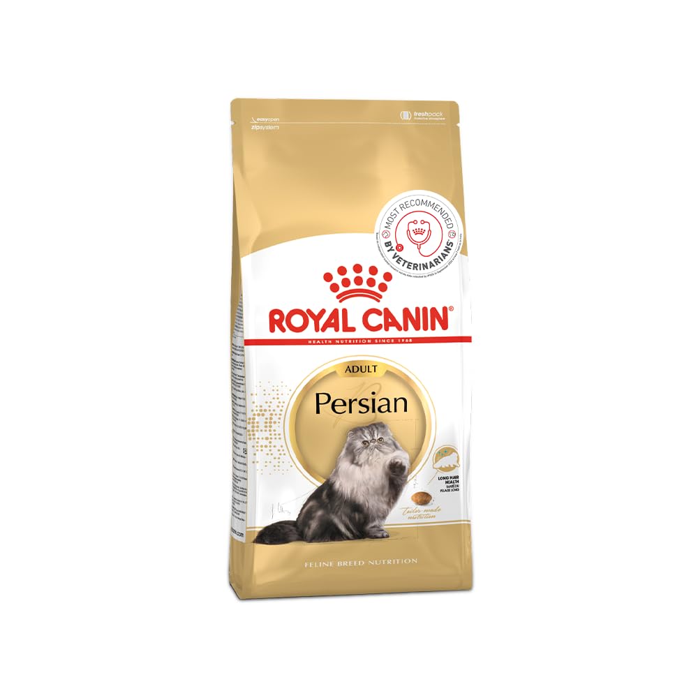 Royal Canin Persian Adult Food, 2 Kg, Dry Food, Supports Healthy Growth & Long Hair, Digestive Health, and Reduction in Hairball Formation