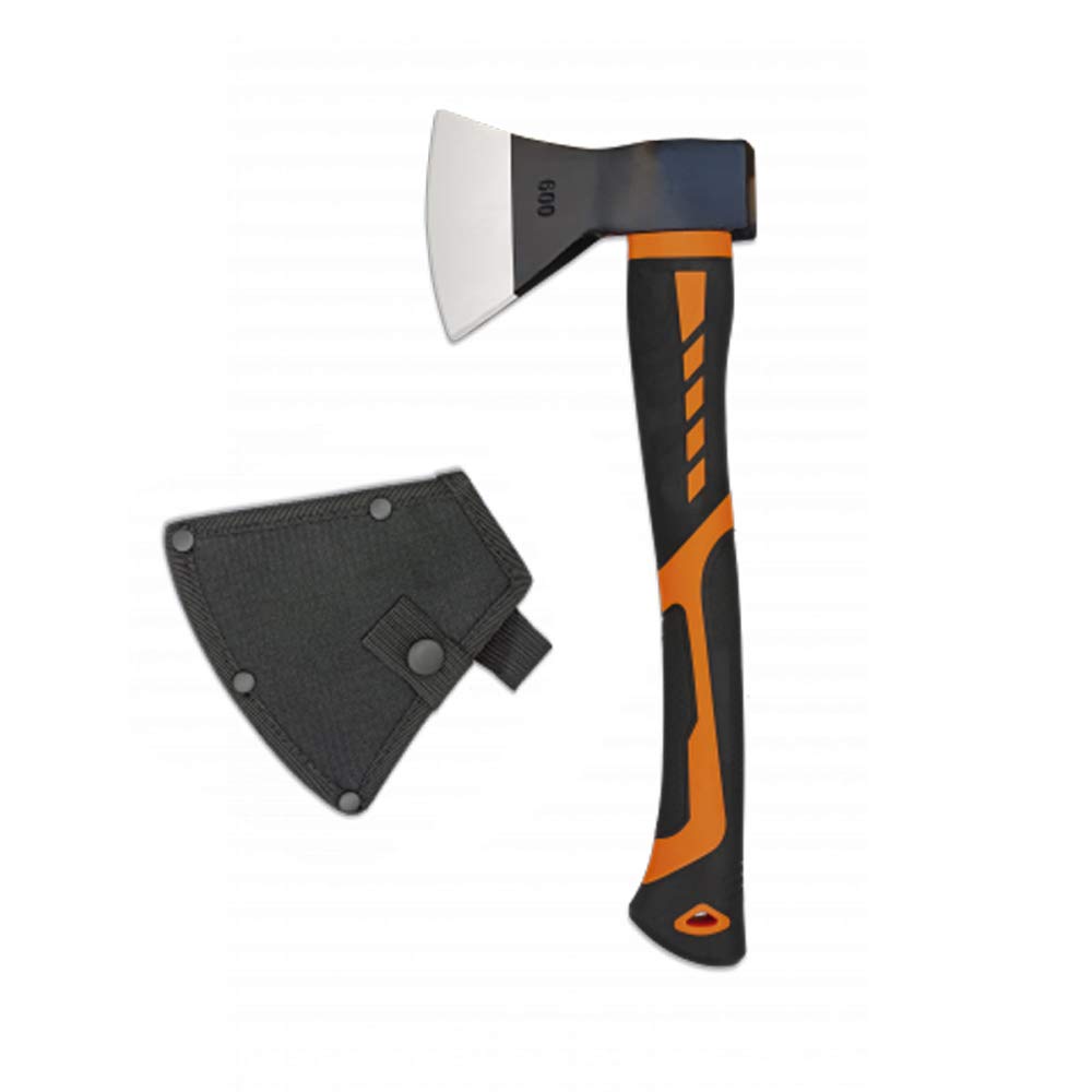 Tiendas LGP Albainox - 32398 - Hacha ALBAINOX. Total: 43 cm - Herramienta para Caza, Pesca, Camping, Outdoor, Supervivencia y Bushcraft