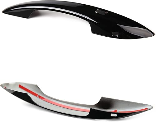 Miniatura 7 de ANFOKAS Para Hyundai Elantra 2023 2022 2021, accesorios para manija de puerta exterior de automóvil, con agujeros de cerradura de entrada