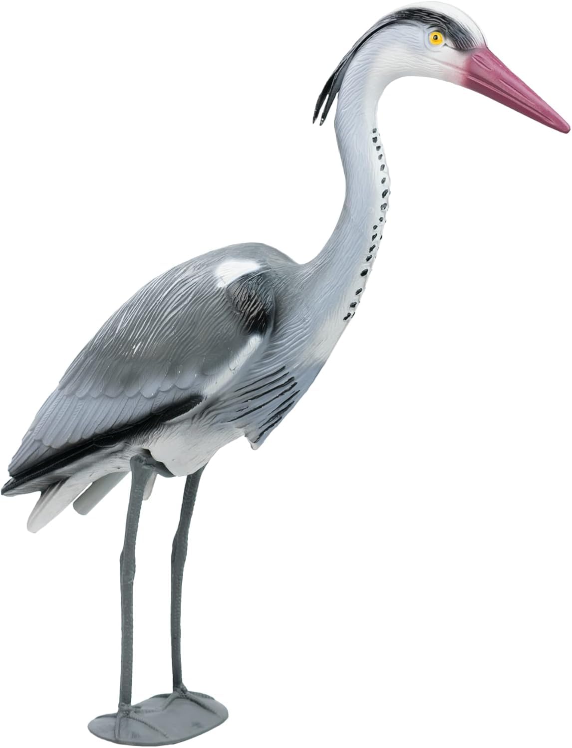 Garden Mile Heron Deterrent for Ponds – 78cm Realistic Grey Heron Bird Scarer, Weatherproof Garden Decoy for Pigeons & Pond Protection