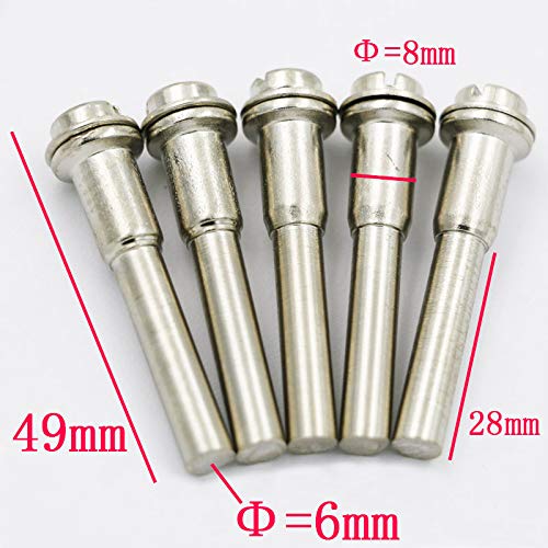 1/5Pcs 1/4" Shank Screw Quick Socket Spanner 3.2mm / 6mm for Small Slice, Refined, Small Woodworking Circular Saw Blades and so on