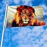 Aihccy Tribe of Judah Lion Flag Banner 3x5Feet Garden house Flag banner Decor