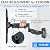 MOUNTUP Height Adjustable TV Wall Mount for 26-55 Inch TVs, Gas Spring Full Motion Articulating TV Bracket with Smooth Swivel Tilt & Safe Corner Installation, 400x400mm VESA, 11-66 lbs, Textured Black