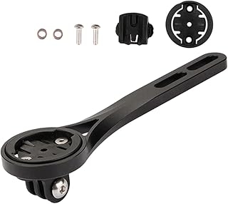 Garneck 1 Set Bike Computer Stand Computer Mount Camera Grip PC Accessories Computer Dock Action Camera Accessories Computer Holder Bike Stopwatch Converter Base Support Frame Black Arc