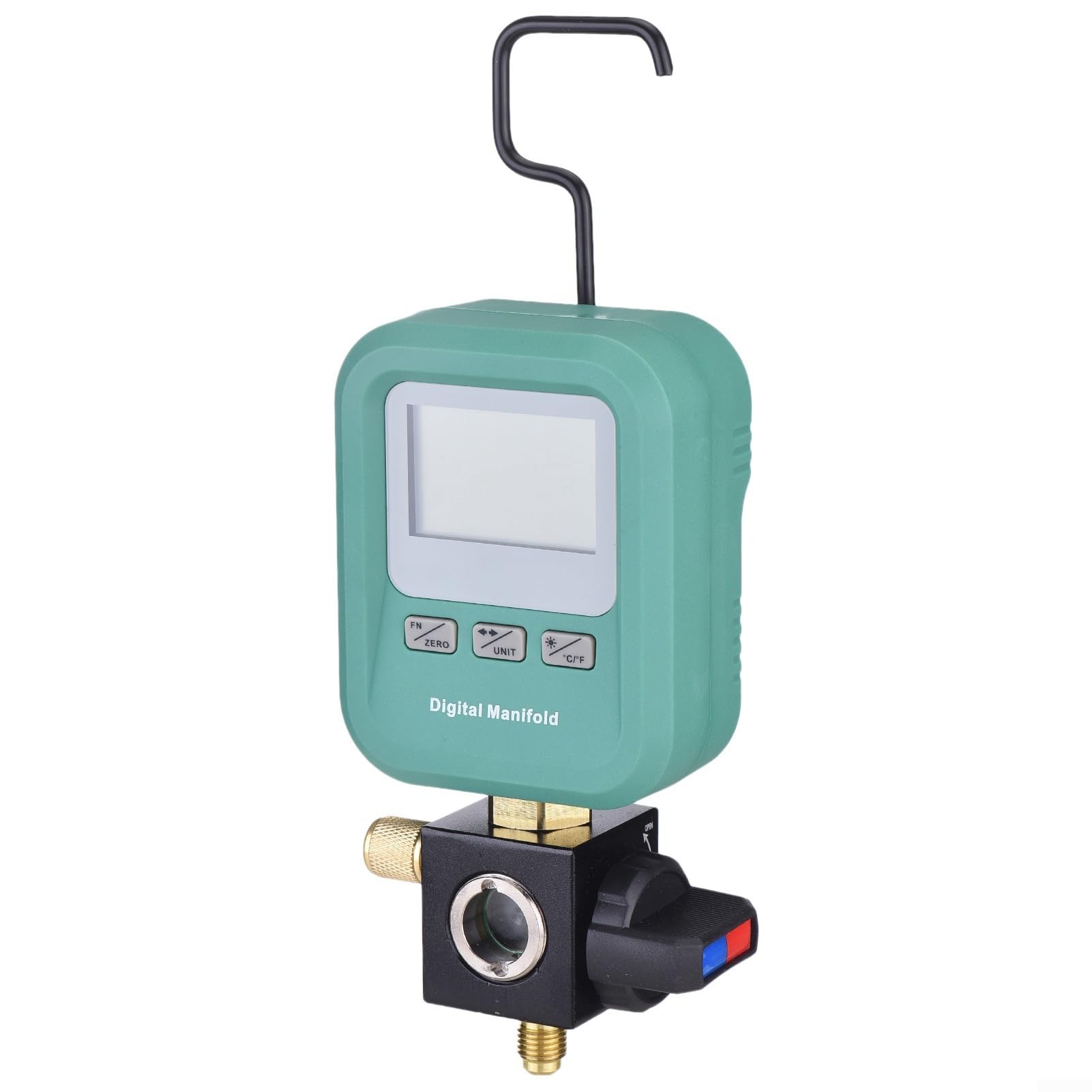 Digitales Manometer DY519 zur Reparatur von Klimaanlagen, unterstützt R134A R290 R600a mit Vakuum-Lecktestfunktion
