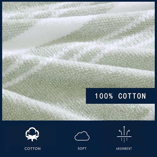 Image of Nautica - Cotton Hand, Fingertip & Bath Towel Set, 6 Pack Towels