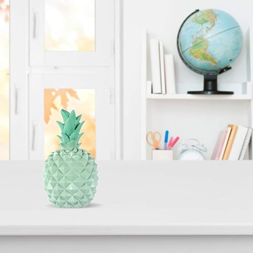 Miniatura 4 de Alcancía de piña de resina, alcancía de dinero para niños, banco de piñas, dinero creativo, alcancía de cerámica, para niña, caja de almacenamiento