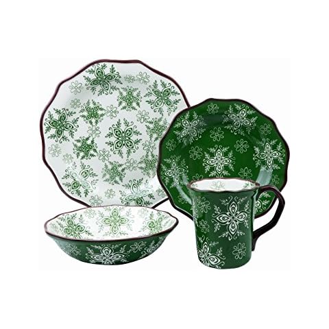 Lorren Home Trends LH507 Samana Collection - Juego de gres de cristal Cover