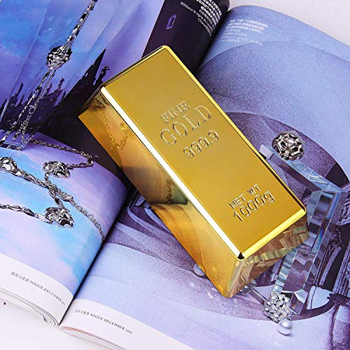 Fake Gold Bar Bullion Door Stop/Paperweight for Home Office Decoration - Thumbnail 6