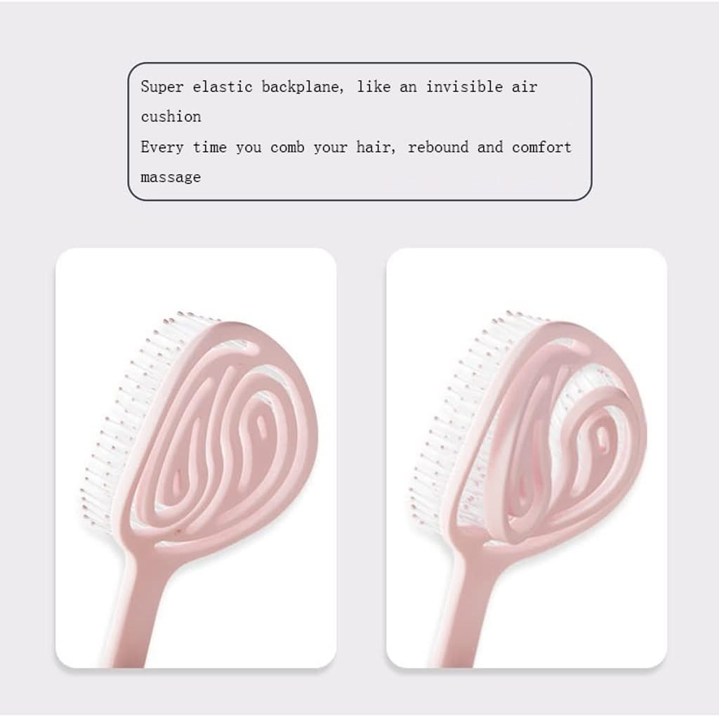 Comb Hair Care Air Cushion Comb Massage Scalp Hair Brush is Suitable for All Hair Types-Ladies, Girls, Men Hair Brush(Brass)