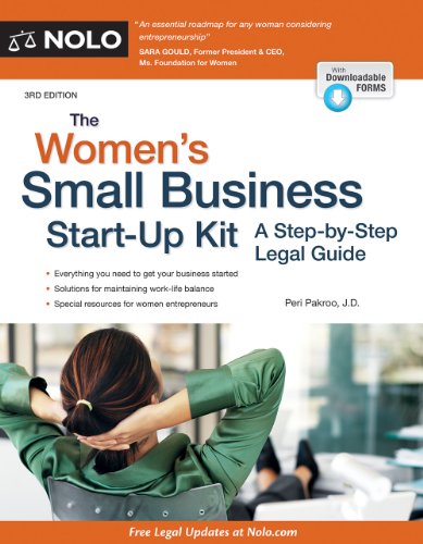 Women's Small Business Start-Up Kit, The: A Step-by-Step Legal Guide
