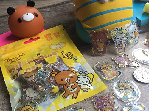 Amazon | リラックマ キャラミックス クリアシールビッツ ハニー