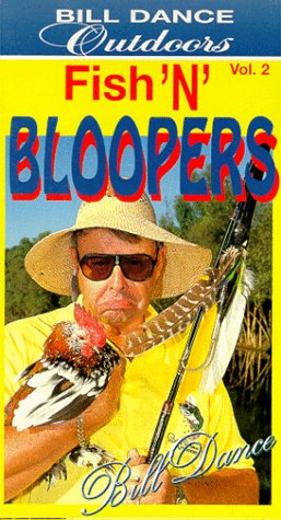 Cinta VHS Fishin Bloopers 2 de Bill Dance Outdoors version USA