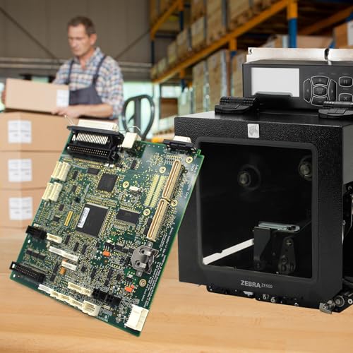 Image of P1046696-017 Main Logic Board Mainboard for Zebra ZE500-4 ZE500-6 ZE500 Series RH&LH Thermal Engine Printer Motherboard 203dpi 300dpi