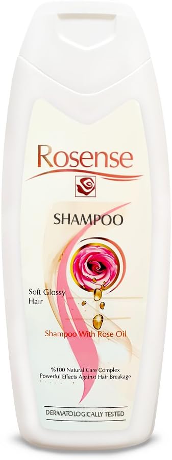 Rosense Shampoo with Rosa Damascena Rose Oil