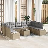 Photo Gallery snsowed set divano da giardino da 10 pezzi con cuscini neri in polyrattan,set divano da giardino,set divano da esterno,divanetto da esterno,arredamento giardino esterno-3355899 Photo Gallery snsowed set divano da giardino da 10 pezzi con cuscini neri in polyrattan,set divano da giardino,set divano da esterno,divanetto da esterno,arredamento giardino esterno-3355899