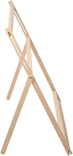 Miniatura 8 de Telar de tejido, ajustable DIY BHDD máquina de tejer a mano telar tapiz tejido a mano máquina tejida a mano con soporte, marco extragrande para