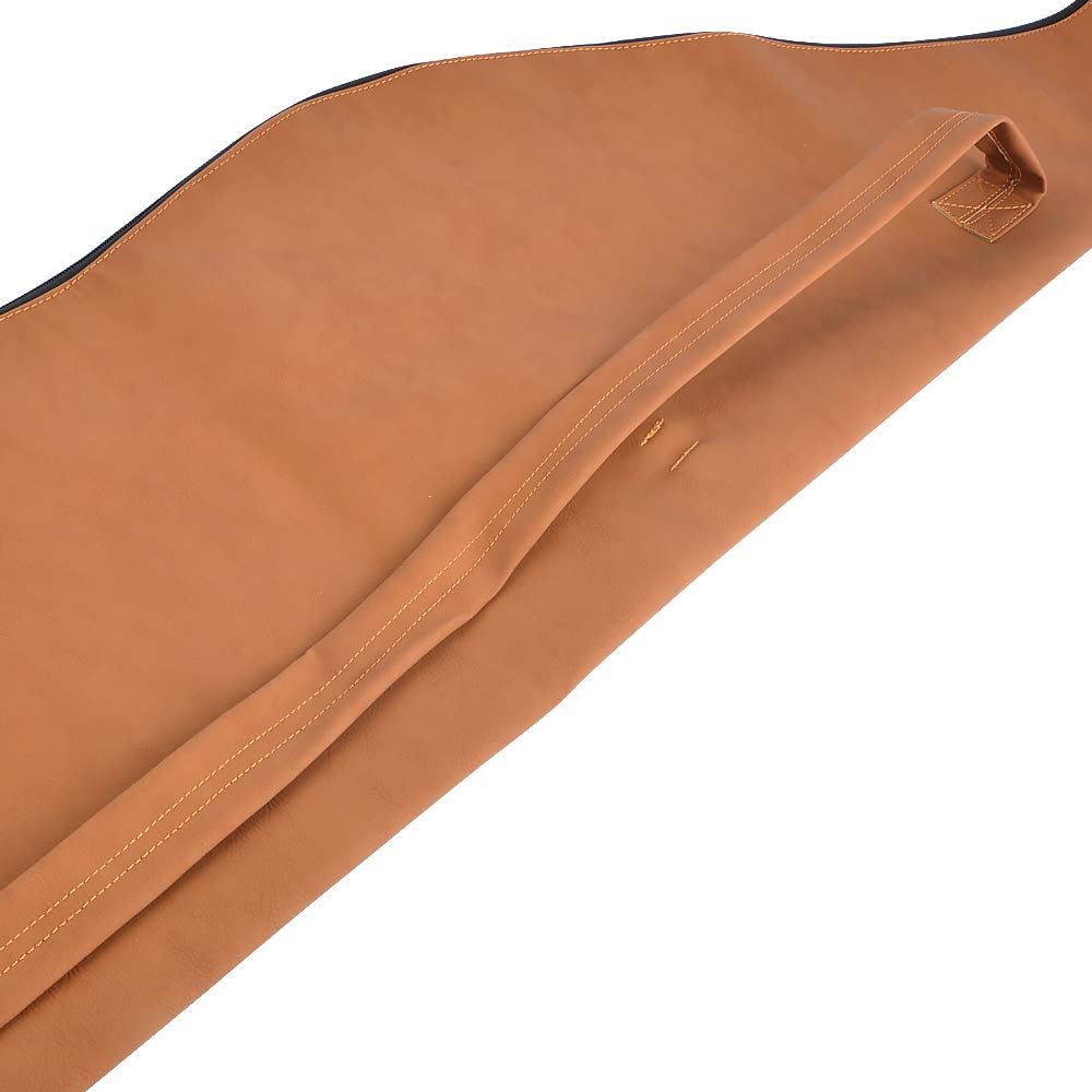 MILAEM Tir à l'arc Sacs d'arcs en Cuir de 60 Pouces pour Traditionnel ou Arc Classique Longbow Support d'arc