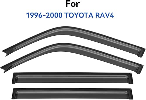 Miniatura 329 de Visores protectores de lluvia para ventana, deflectores de viento de canal exterior