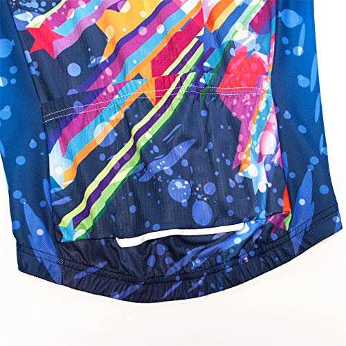 Hotlion Womens Cycling Jersey Summer Short Sleeve Bicycle Shirt Breathable Bike Jacket thumb #6