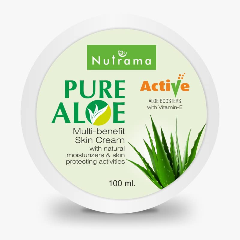 Nutrama Pure Aloe Vera Multi Benefit Skin Cream 100ml