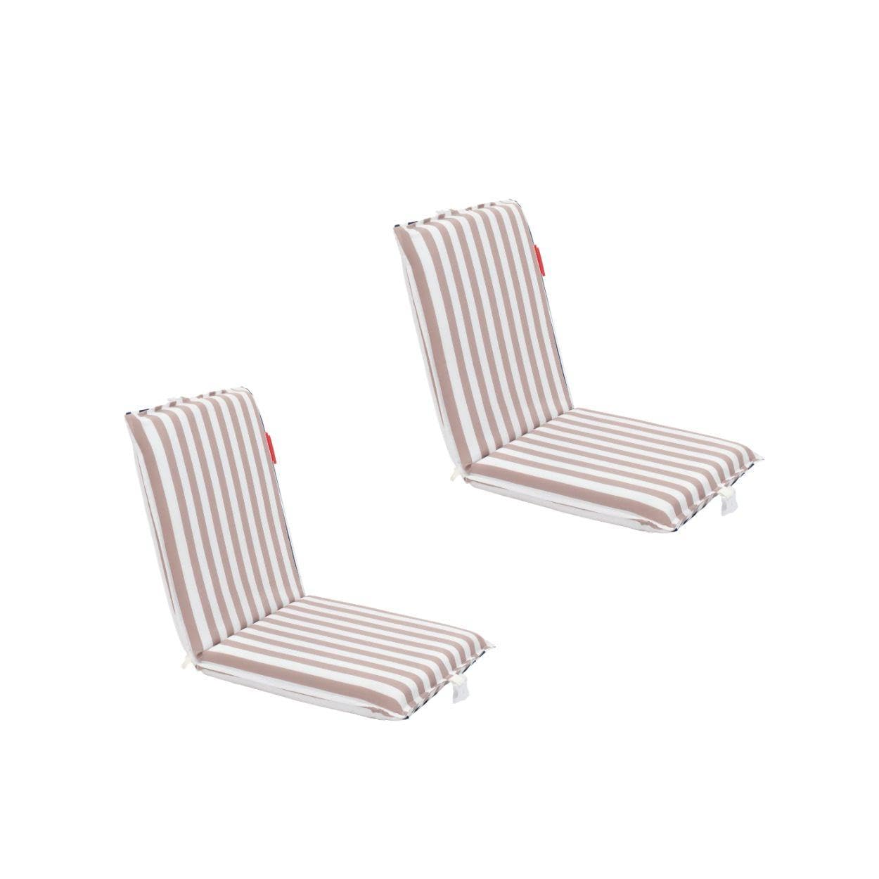 Flamingueo - Pack 2 Tumbonas Plegables - Silla Playa Plegable - Reclinable 5 Posiciones - Asas Tipo Mochila - Resistente al Agua - Tejido Poliéster