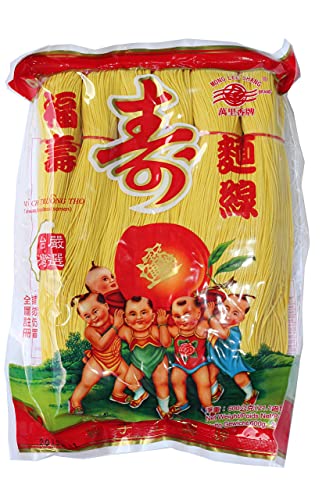 Mong Lee Shang Fresh Somen Noodles, Taiwanese Somen, 21.1 oz - 6 Bundles image 3