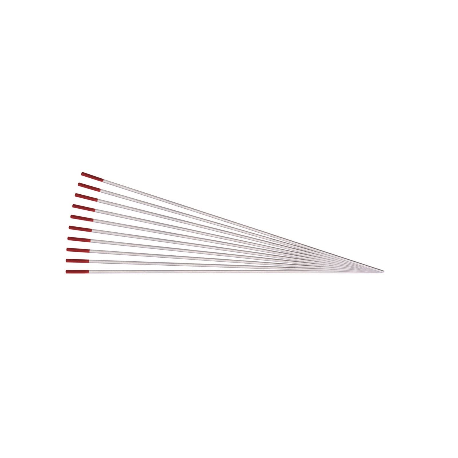 Électrodes en tungstène thorié Draper 98448 1,6 mm, la haute pureté pour l'assemblage TIG