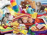 Buffalo Games - Laundry Kittens - 750 Piece Jigsaw Puzzle