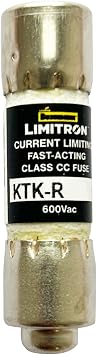 New KTK-R-5 KTK-R series 5A 600Vac Fast Acting Fuse