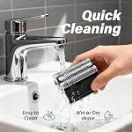 52B Replacement Head suitable for Shavers - Electric Shaver Replacement Head Compatible with 5020, 5020s, 5040, 5040s, 5050, 5050cc, 5090, 5090cc & More - Designed for Men.