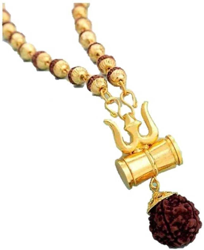 See full amazon price history chart for Nagaana Original Himalaya 5Mukhi Mahakal Shivji Kavach Rudraksha Mala with Trishul Damru Gold-plated Plated Rudraksha Chain Nagaana Original Himalaya 5Mukhi Mahakal Shivji Kavach Rudraksha Mala with Trishul Damru Gold-plated Plated Rudraksha Chain (B0CKG9Q4PL) Amazon Price History, Amazon Price Tracker