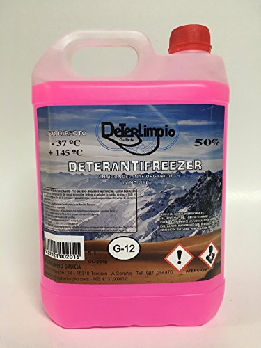 ANTICONGELANTE DETERLIMPIO ANTIFREEZZER 50%, G12