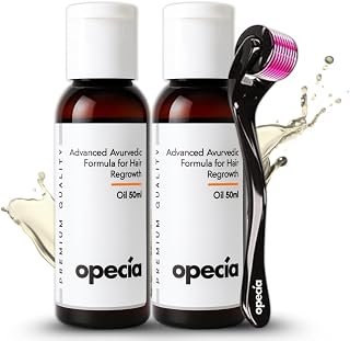Alopecia Hair Regrowth Oil (Pack of 2) – Advanced Formula for Alopecia Areata Treatment | 100% Pure Herbal Extracts | No S... Price In India