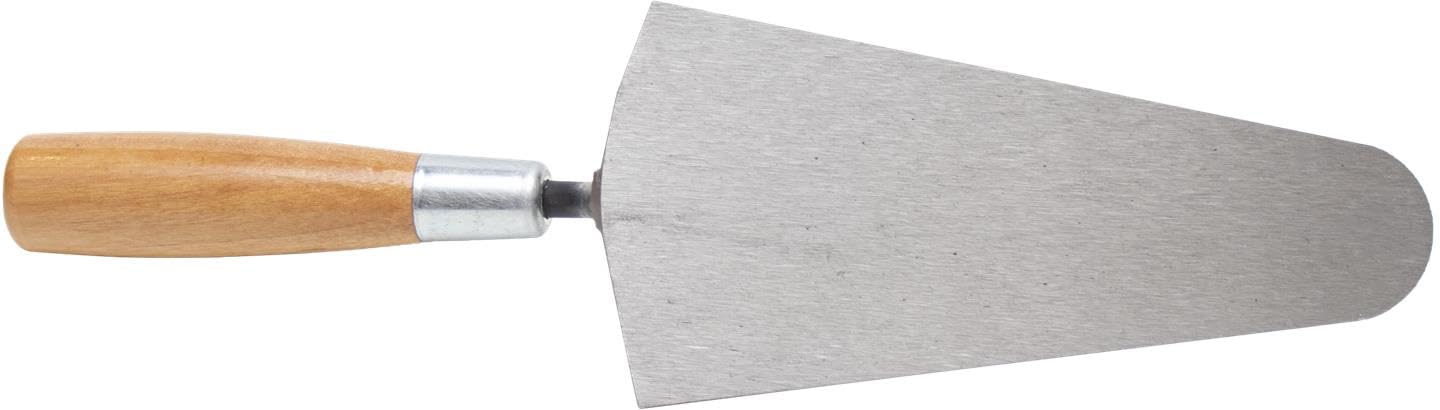 Fazzoletta misuratrice Marshalltown, manico in legno, acciaio al carbonio, dimensioni: 178x86 mm